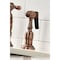 Kingston Brass KS127AXBSAC Heritage Bridge Kitchen Faucet W/ Brass Sprayer, Copper KS127AXBSAC - alternate 2